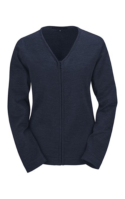 GREIFF 6052 Vest met V-hals en rits dames