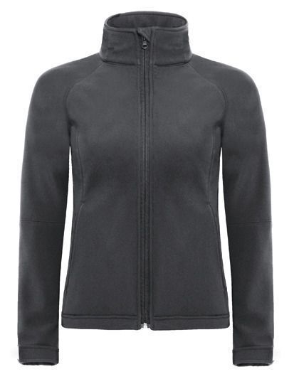 B&C JW937 Hooded Softshell Jack dames